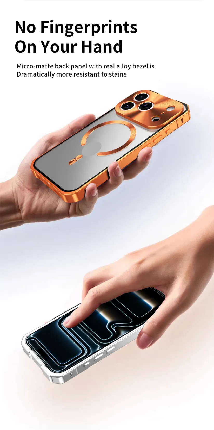 CuttedEdge Alloy Frame Case For iPhone