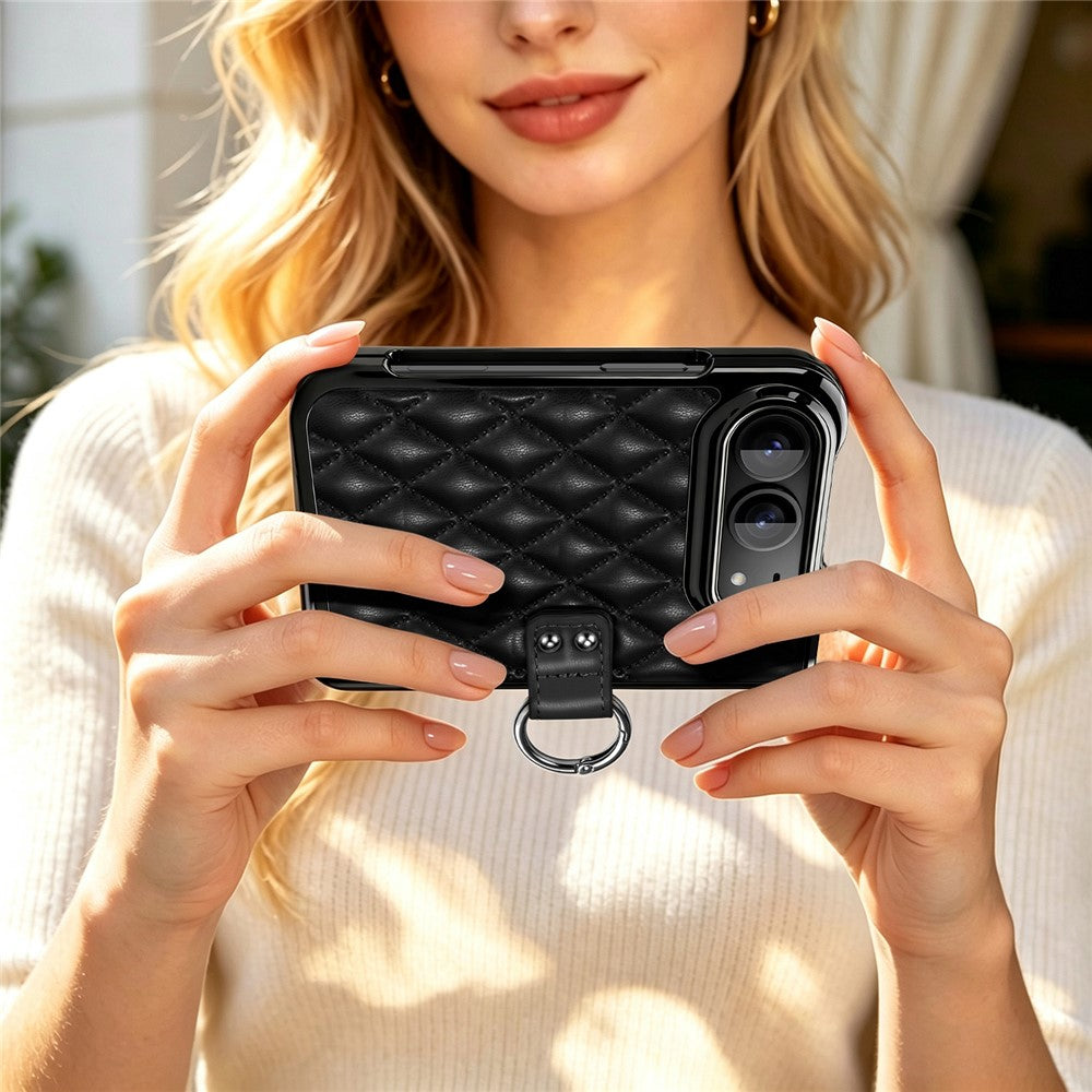 RhombusGrid Design Case For iPhone Duo