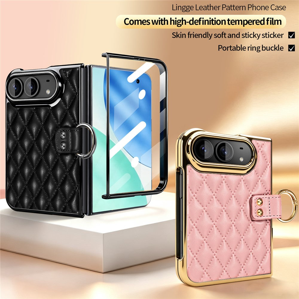 RhombusGrid Design Case For iPhone Duo