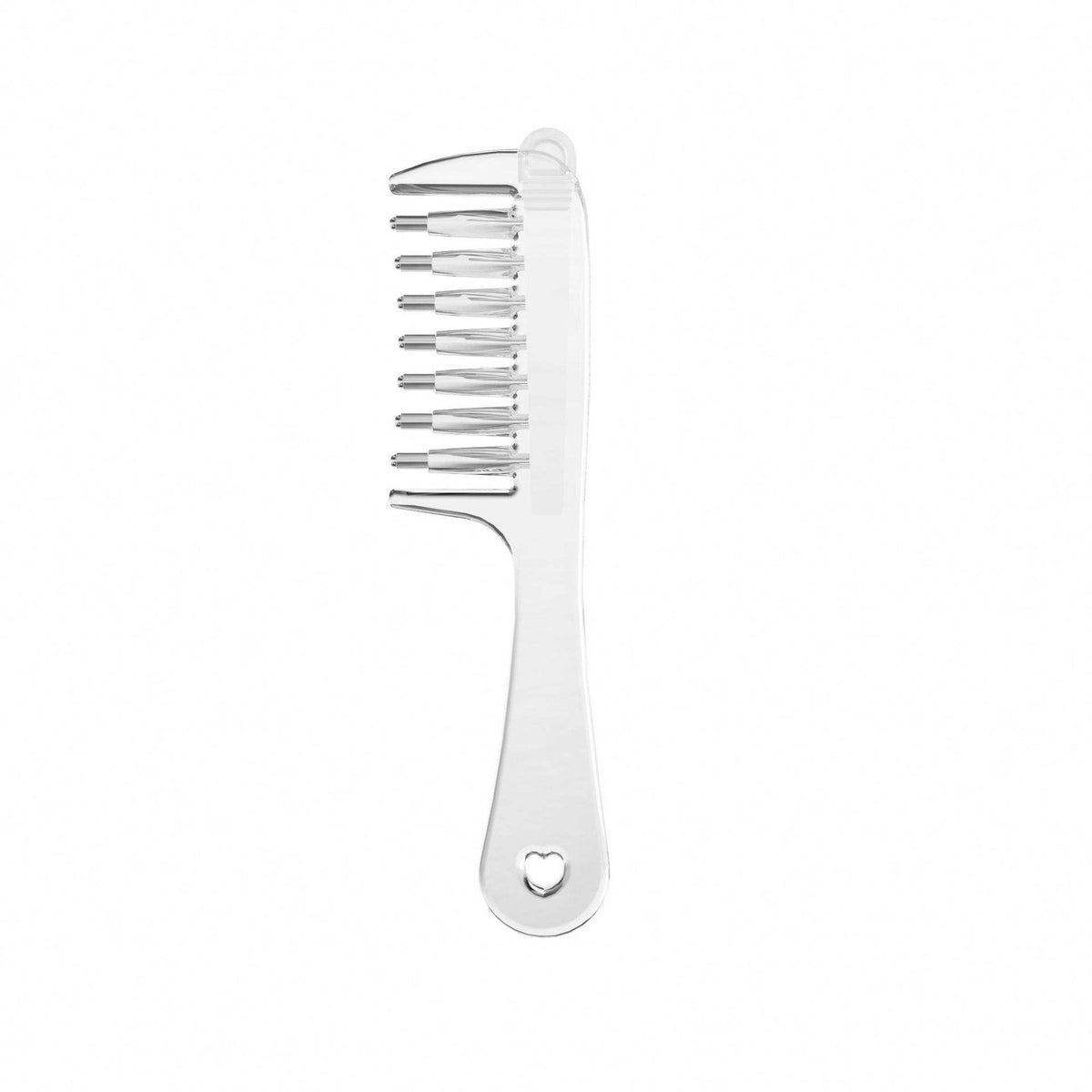 Oil Reservoir Scalp Massage Comb With Metal Roller Ball Teeth For Hair Care