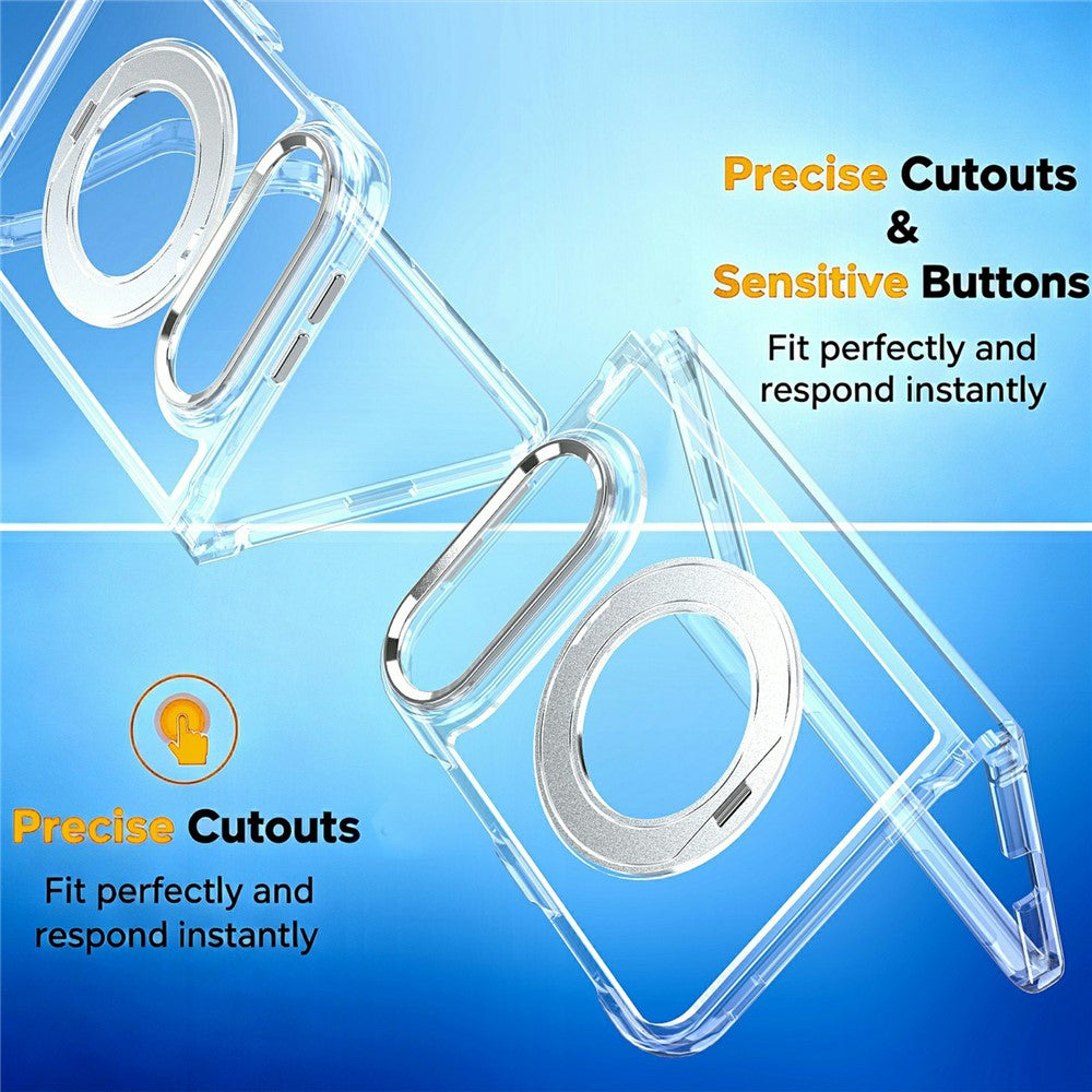 Clear Magnetic Protective Case for iPhone Duo