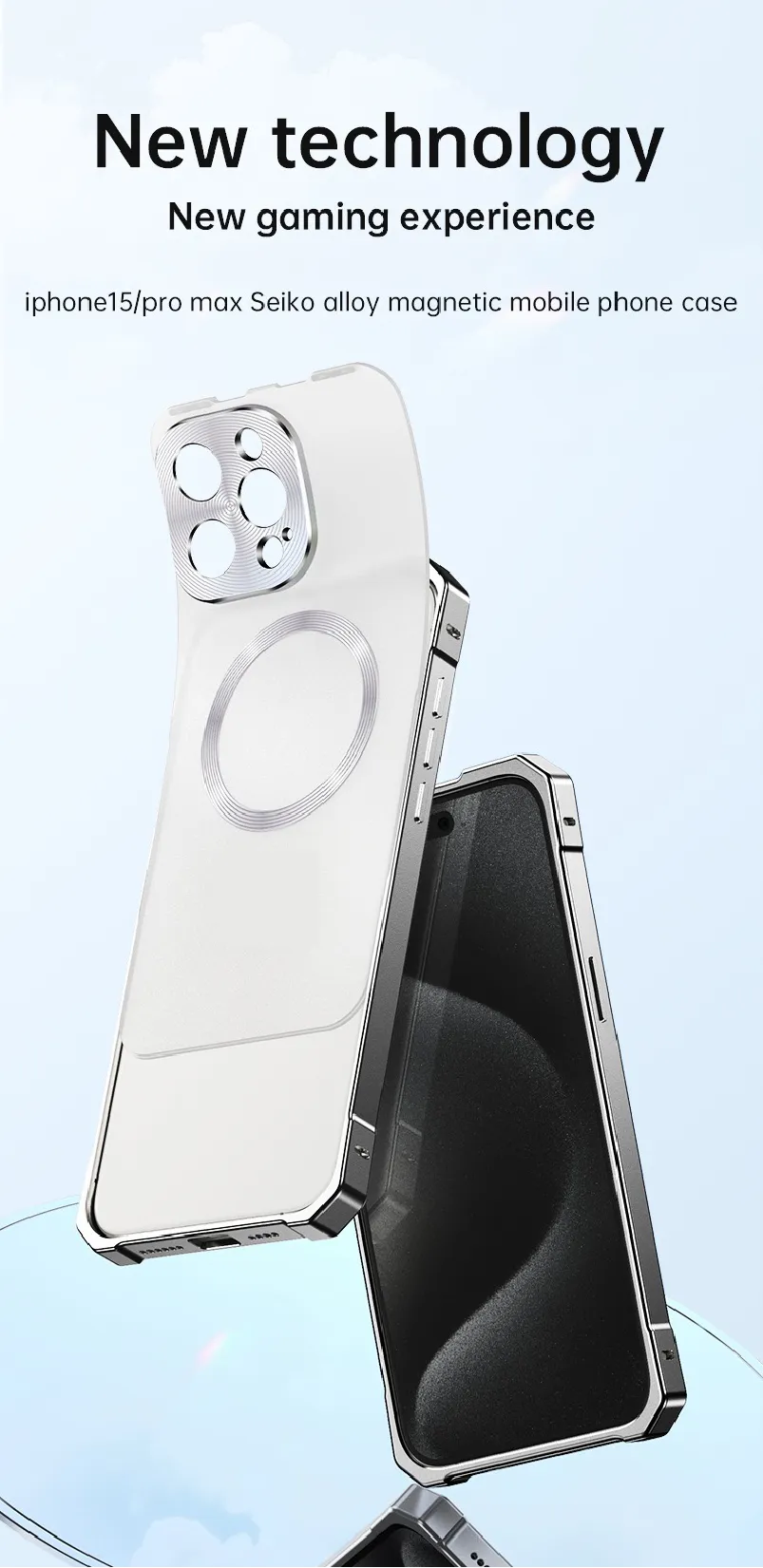 CuttedEdge Alloy Frame Case For iPhone