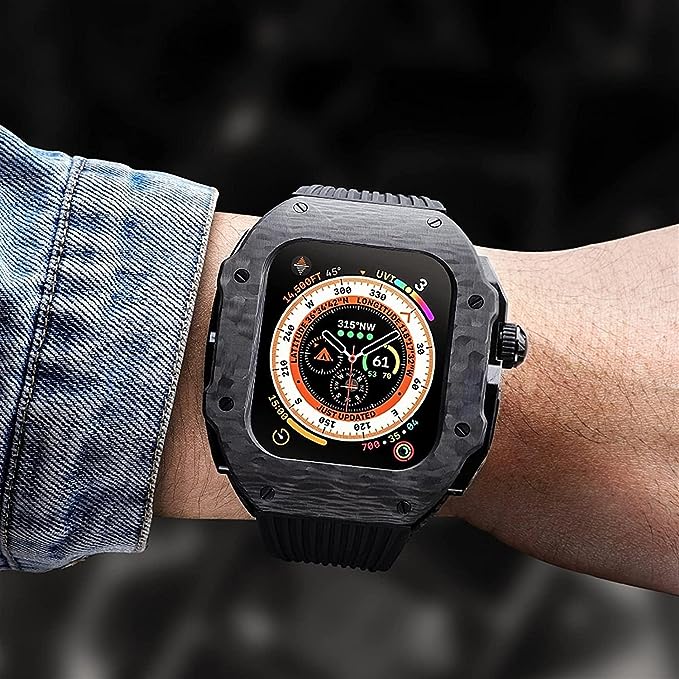 Auriglo Style Luxury CARBON FIBRE CASE(44-45MM)