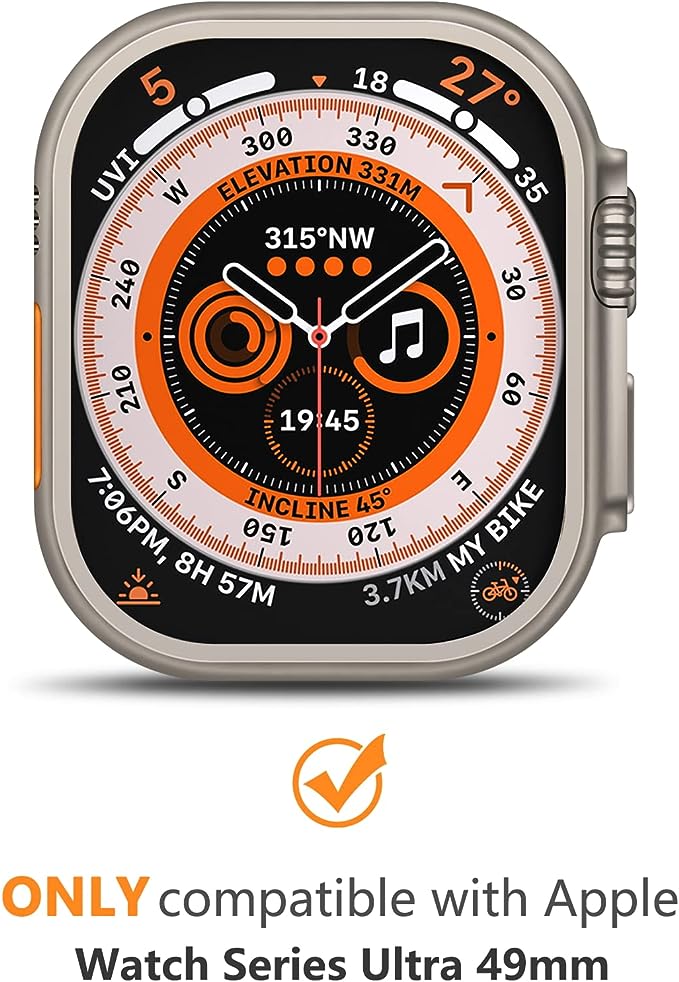 Auriglo Ultra Watch Premium Casing Kit – 49MM ORANGE
