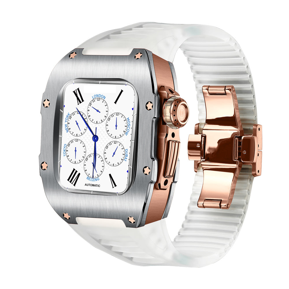 Style Luxury Titanium Satinless Steel Case (40/41 MM)