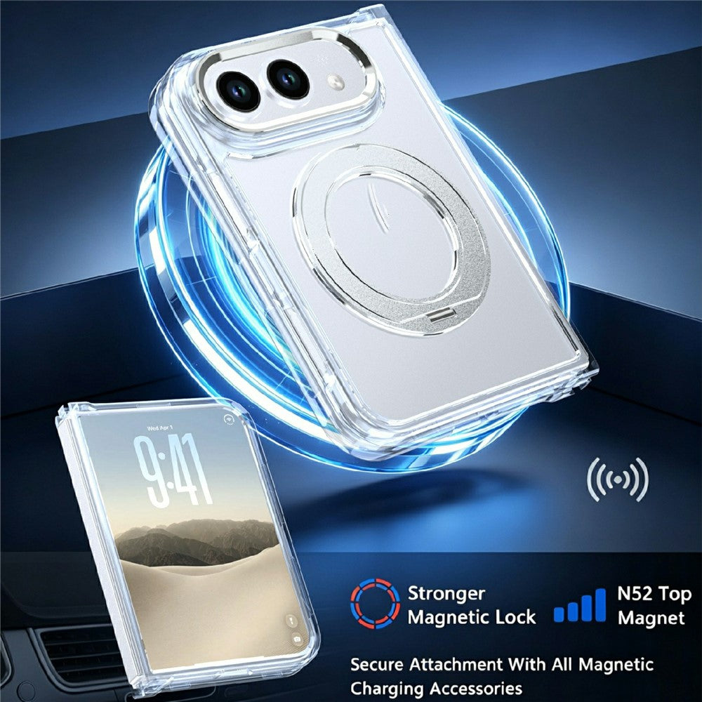 Clear Magnetic Protective Case for iPhone Duo