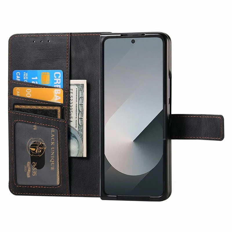 ZipperDetachable Flip Case For Samsung Fold