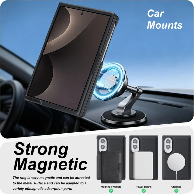 Bifold Card Holder Case For Samsung Fold