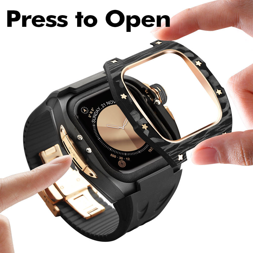 ICONIC CF-G Series Watch Case 46mm (Gold)