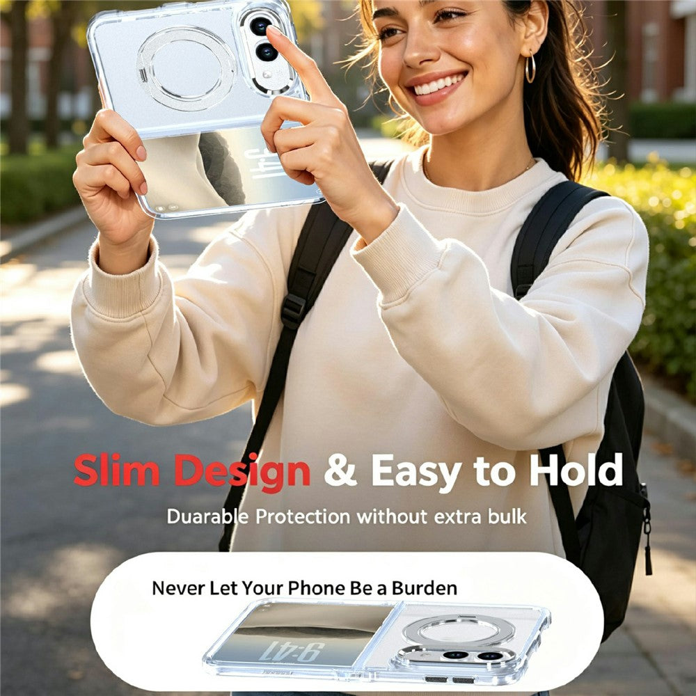 Clear Magnetic Protective Case for iPhone Duo
