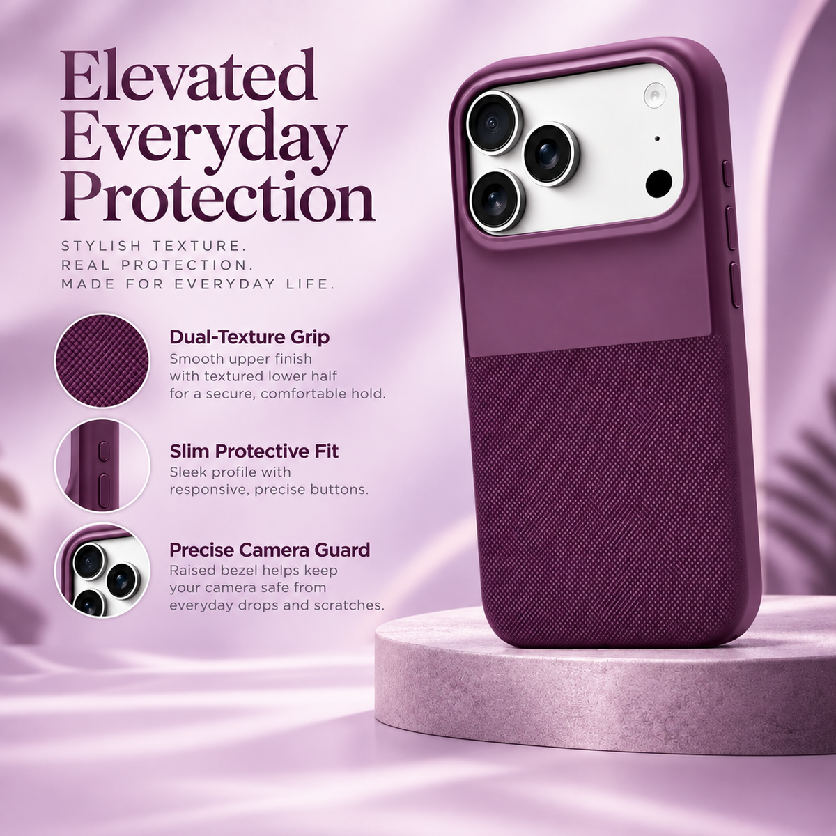 Hard Shell Protective TPU Phone Case