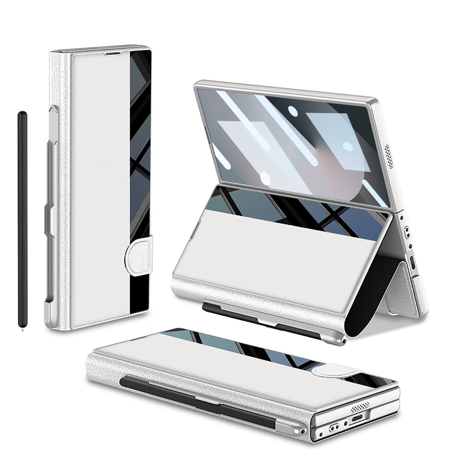 GlassFlip Case For Samsung Fold