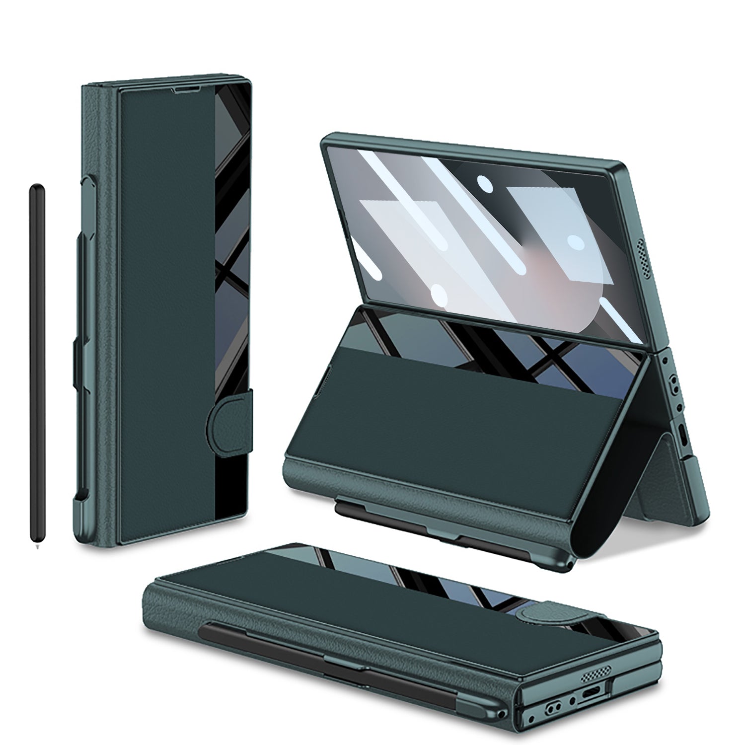 GlassFlip Case For Samsung Fold