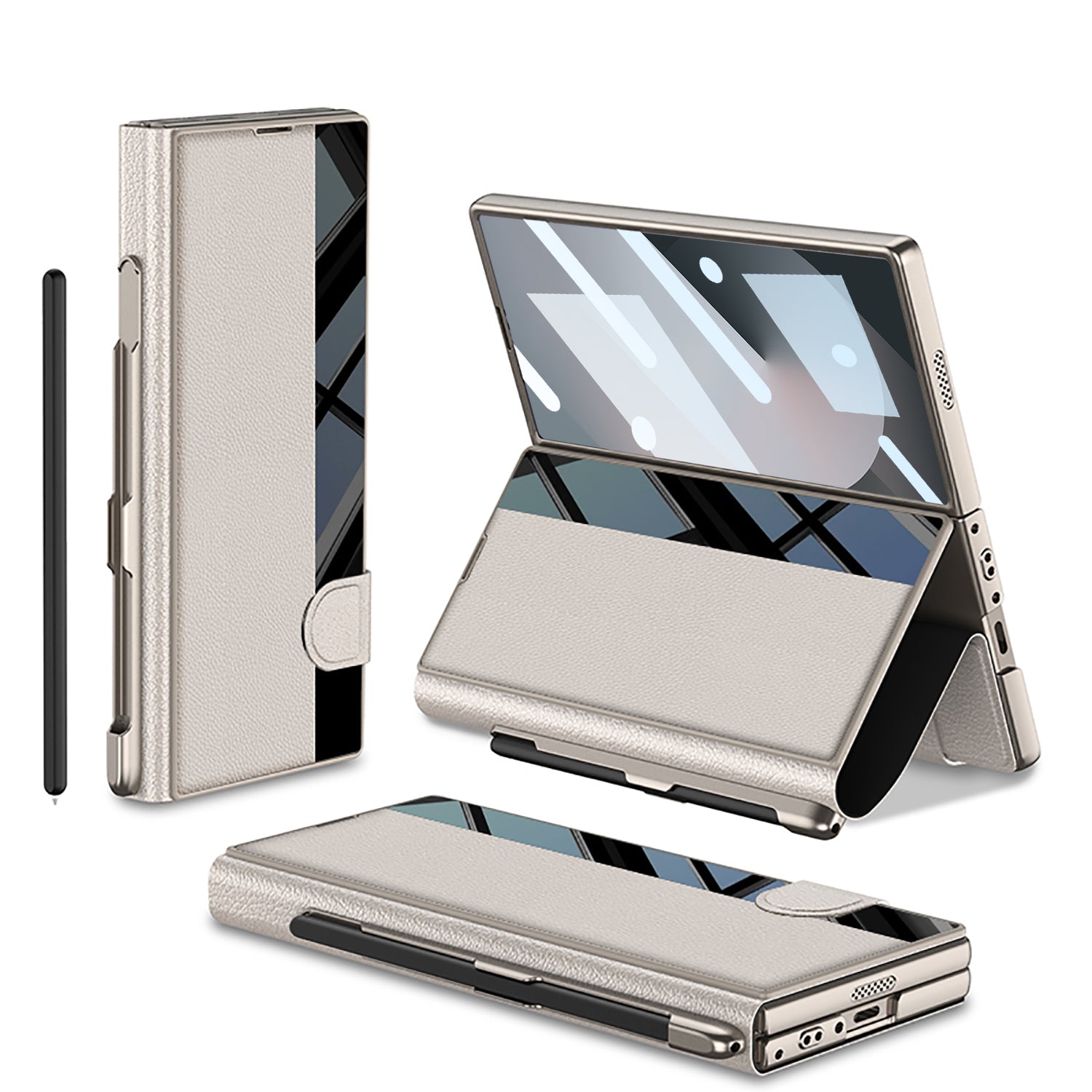 GlassFlip Case For Samsung Fold
