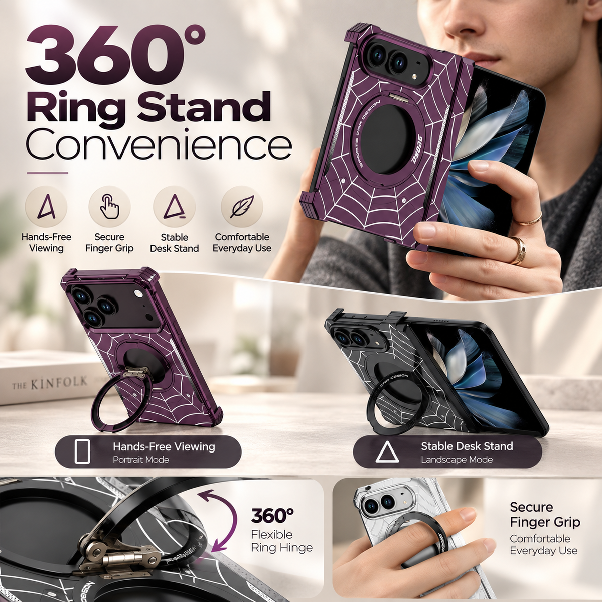 Spider Armor Protective Case for iPhone Duo