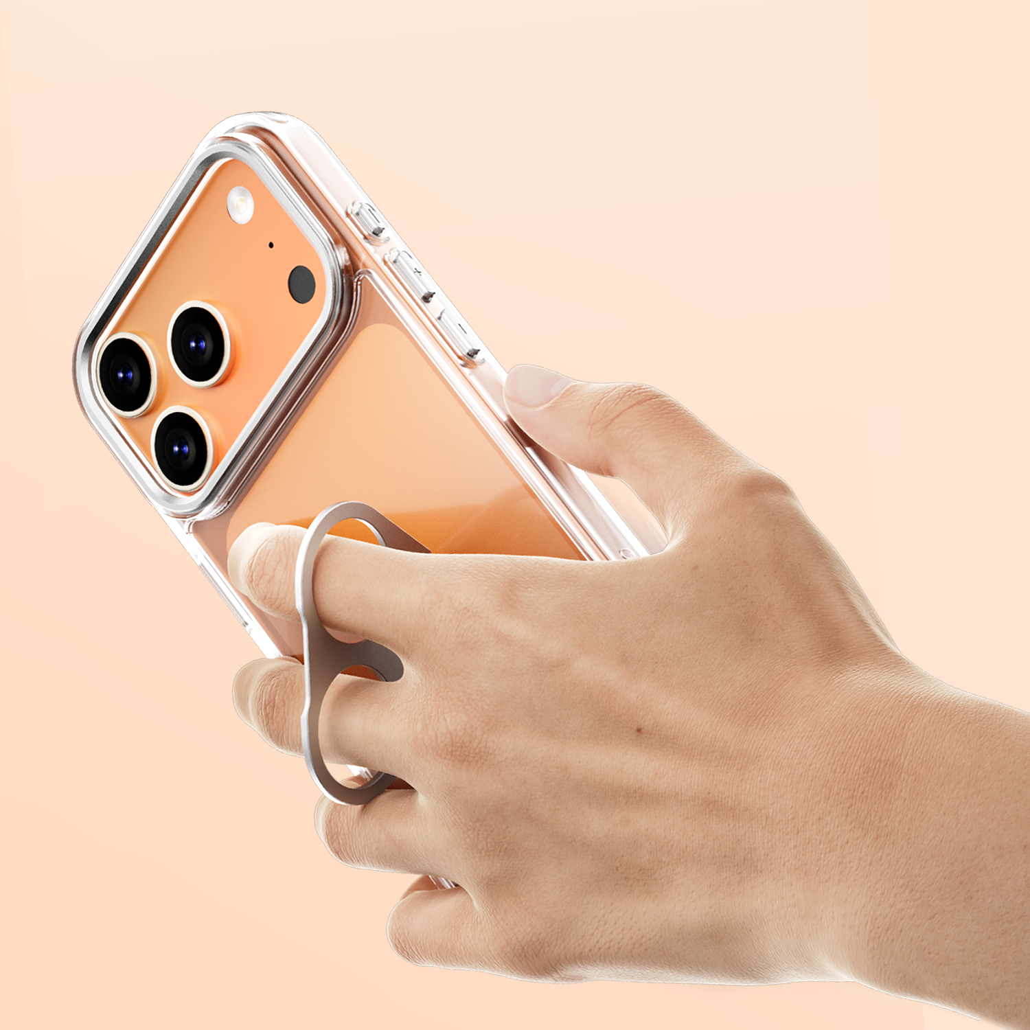 Knuckle Stand Case For iPhone