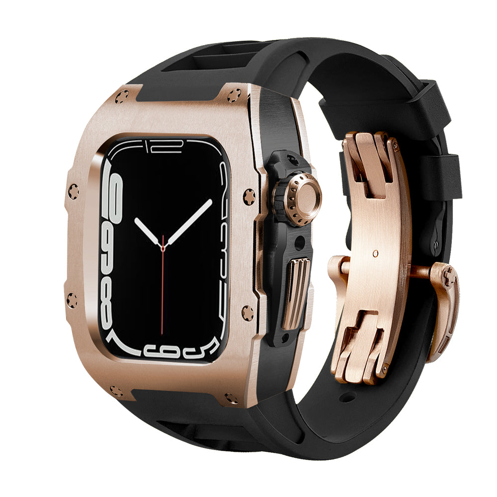 ICONIC TI Series Watch Case 44/45mm (Titanium Onyx Blush)