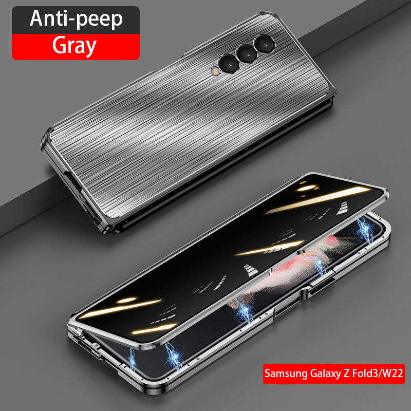 Brushed Metal Case For Samsung Fold