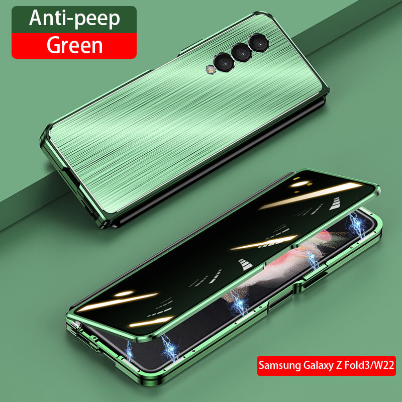Brushed Metal Case For Samsung Fold