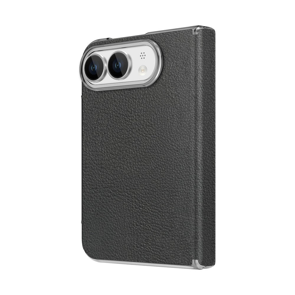 Hard PC PU Leather Case For iPhone Duo
