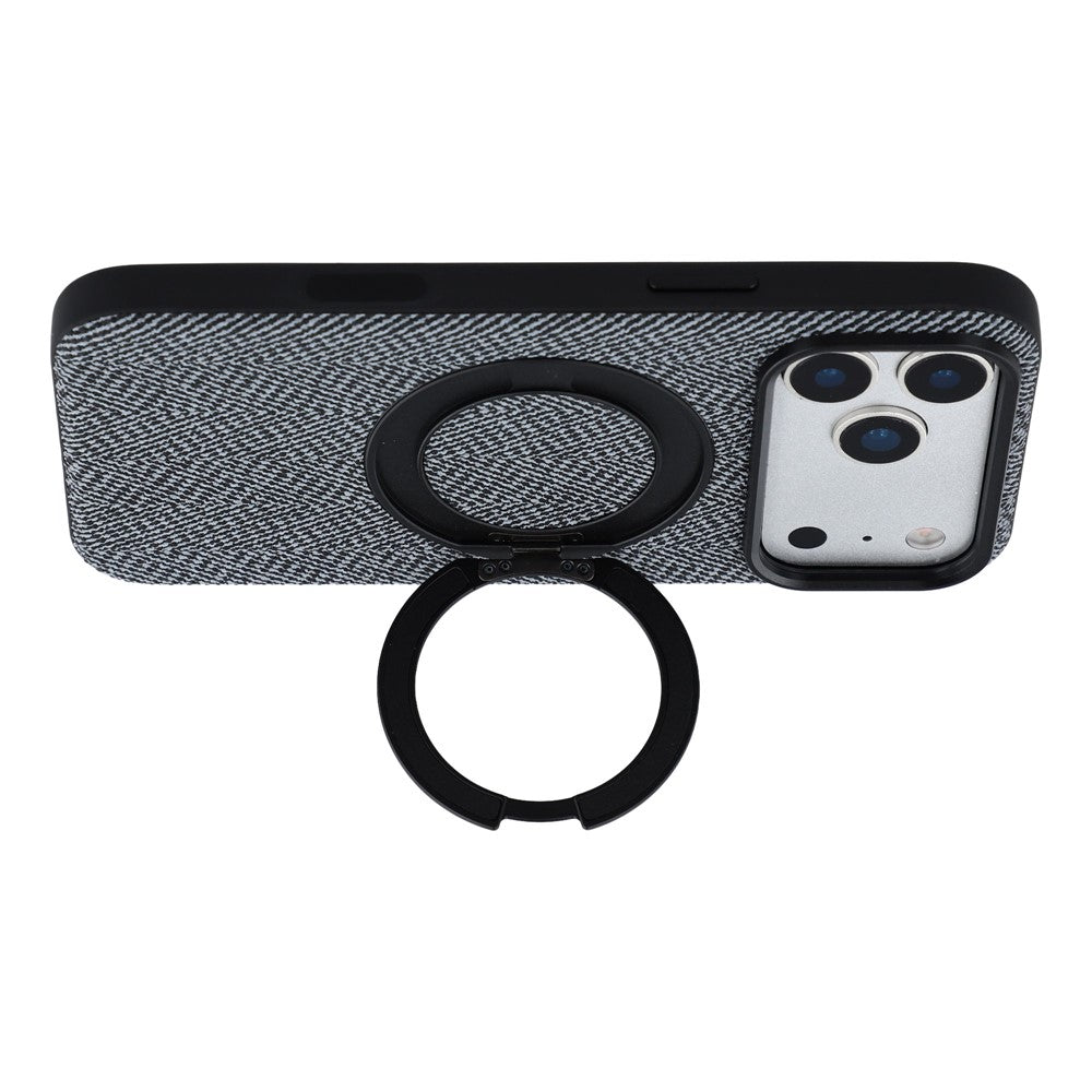 Herringbone Magnetic Ring Stand Case for iPhone