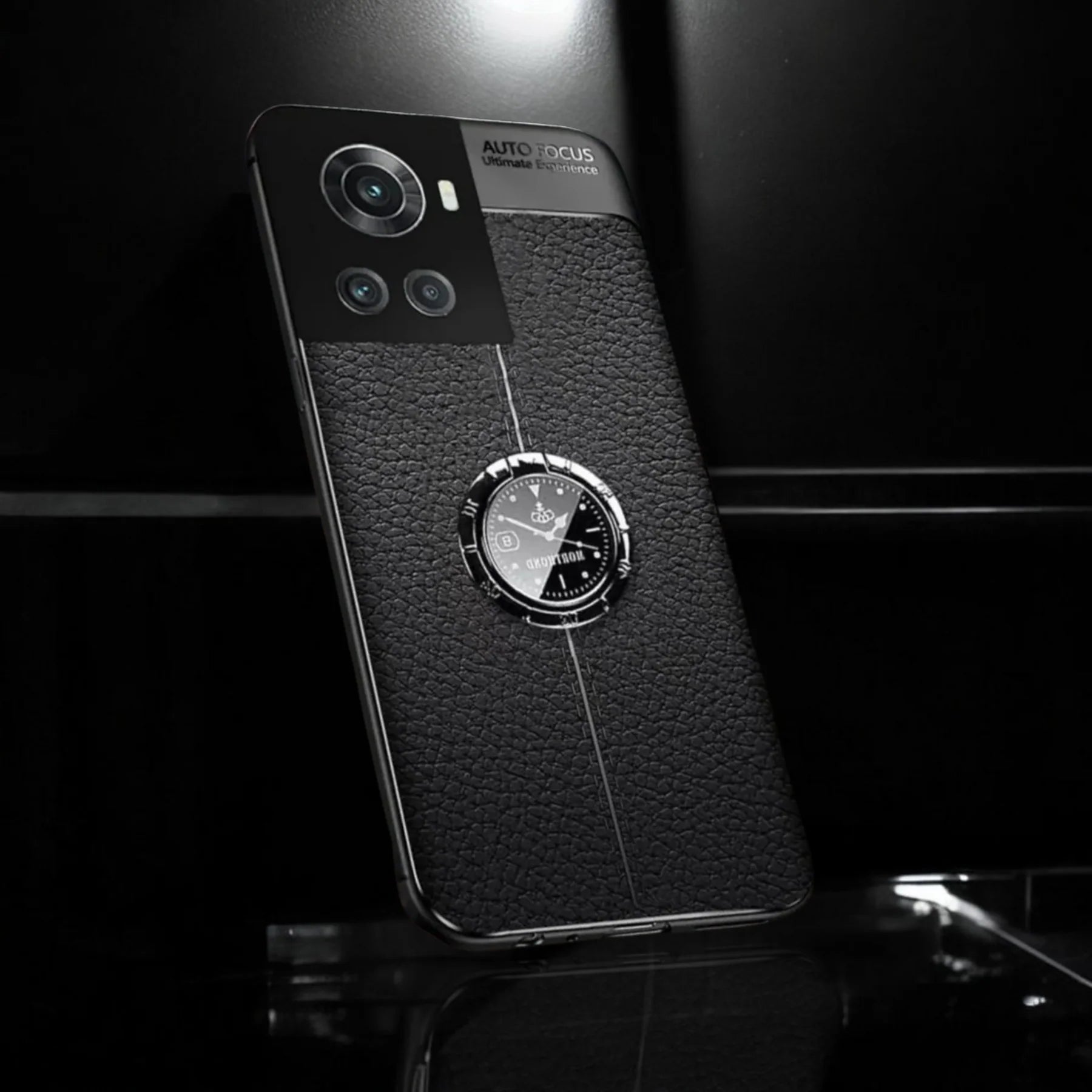 LeatherClock Design Case For OnePlus