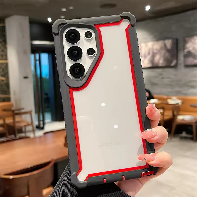 DualTone Shockproof Corners Case For Samsung