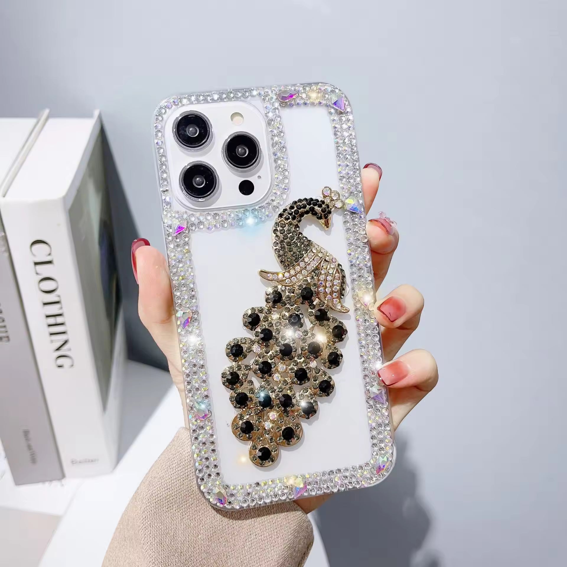 ColorDiamond Peacock Case For iPhone