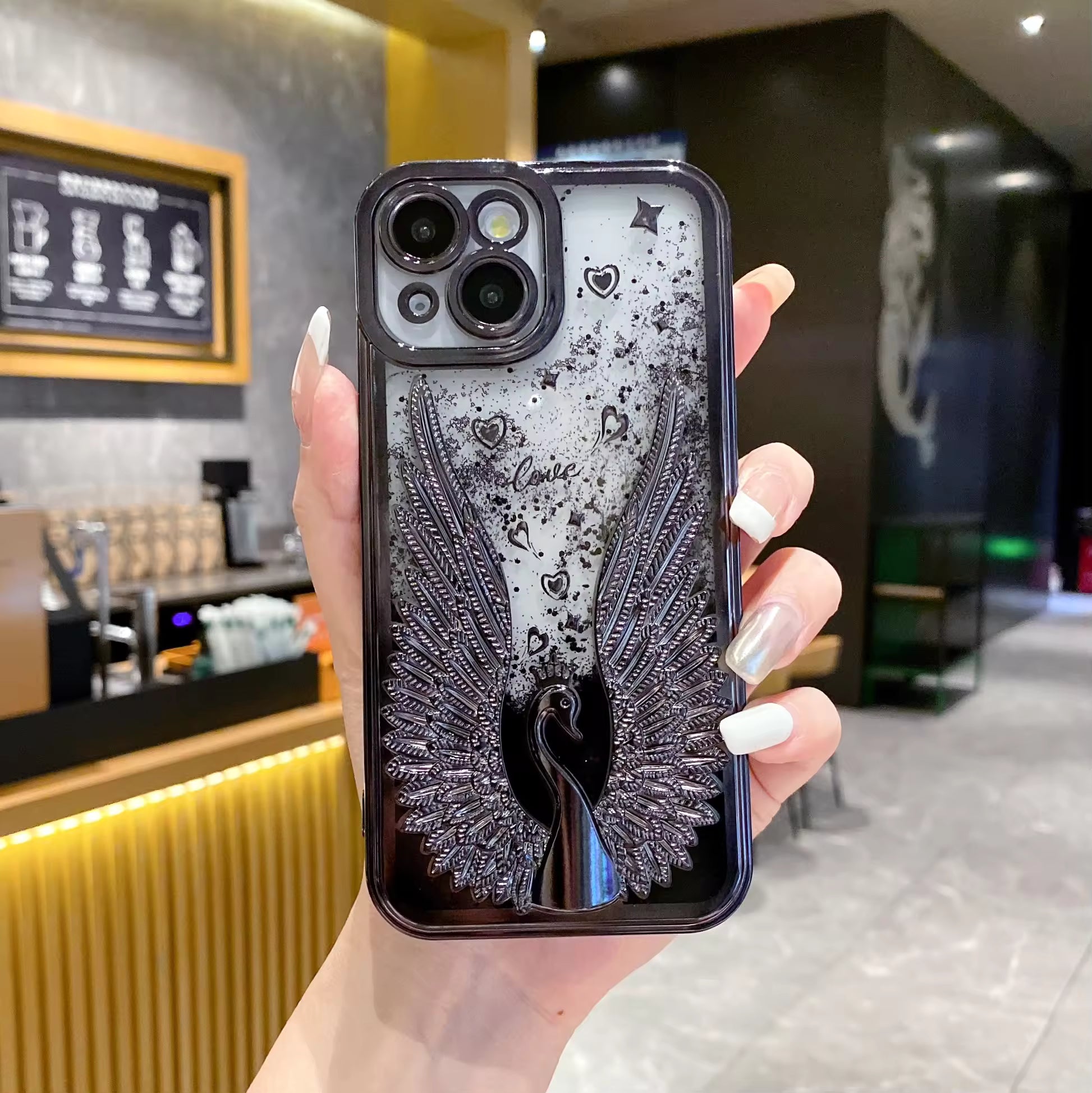 RoyalSwan Glitter Flow Case For iPhone