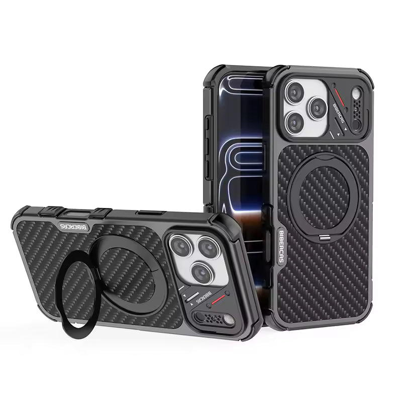 Cyber Rugged Carbon Case For iPhone