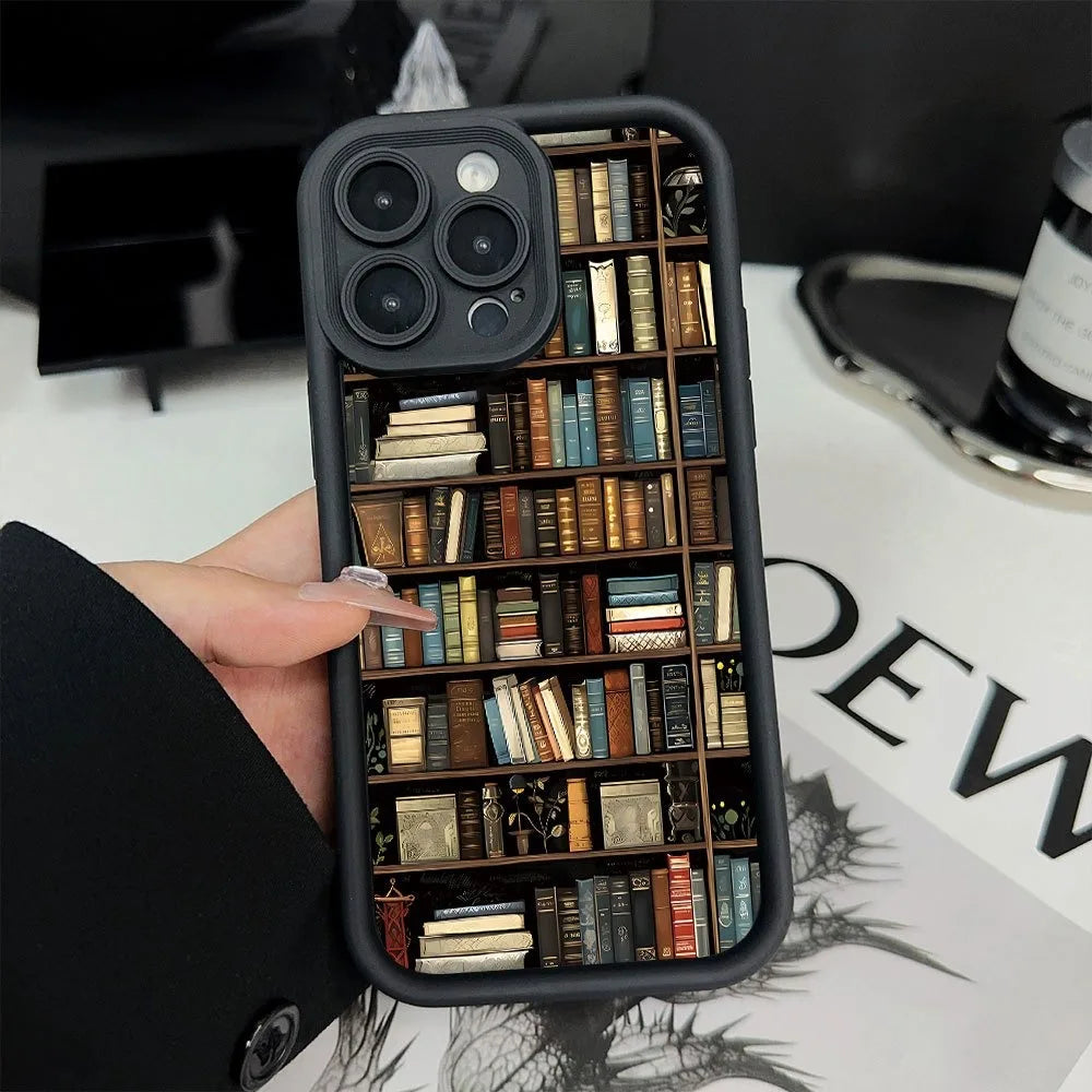 Bookshelf Art Case For iPhone