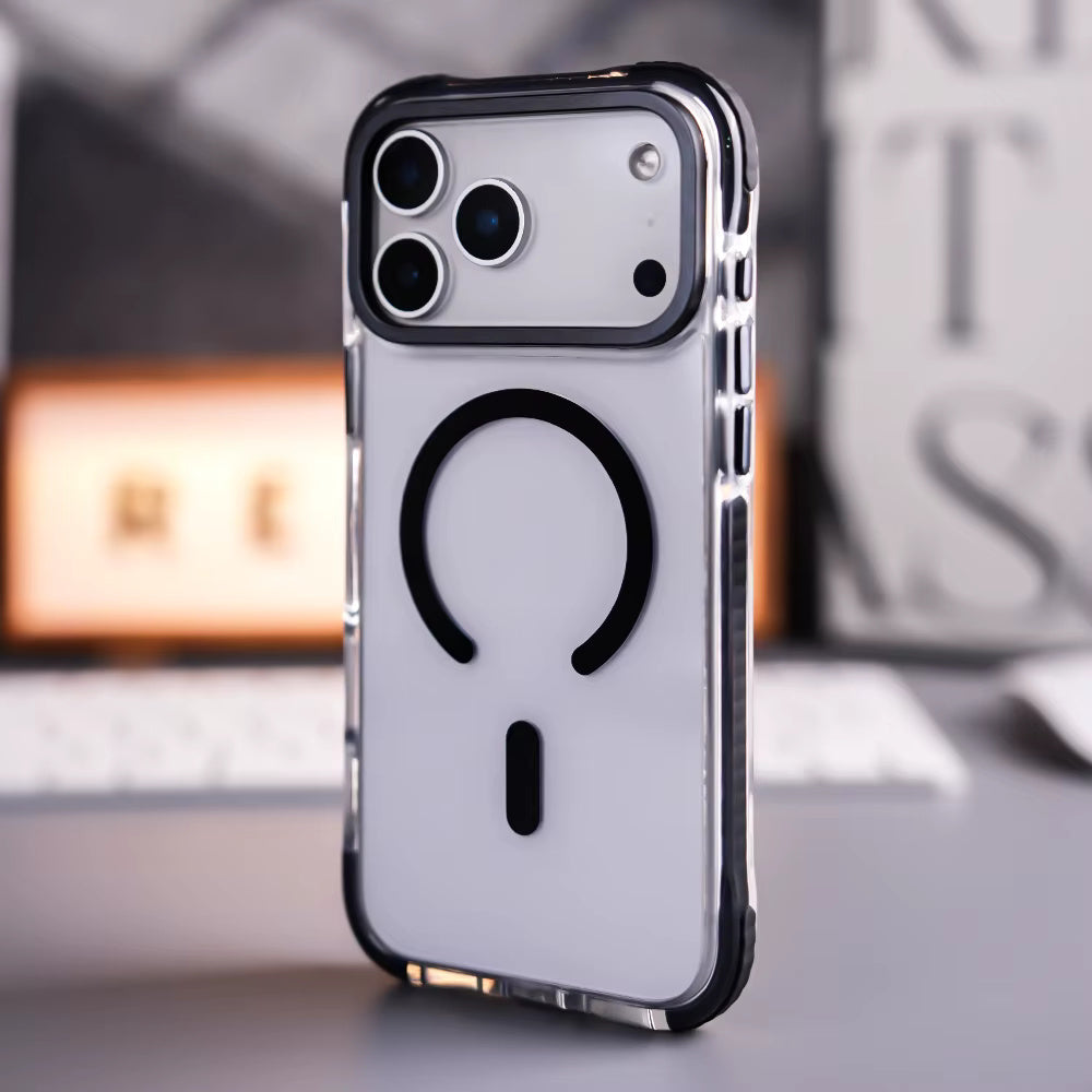 ColorBorder Transparent Case For iPhone