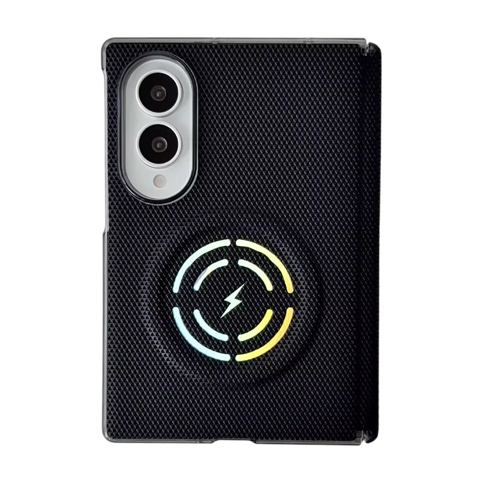 Woven Charging Ring Design Case For Samsung Fold