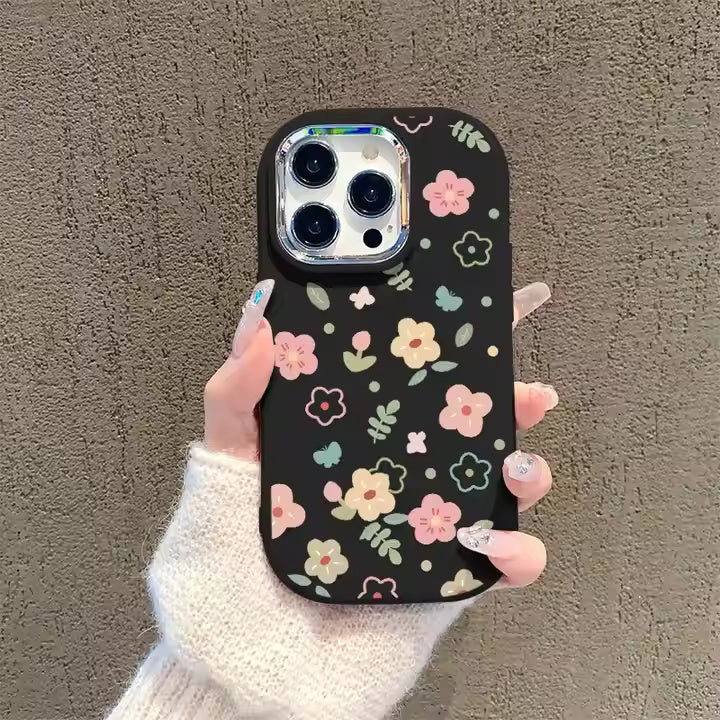 RoundEdge Flower Case For iPhone