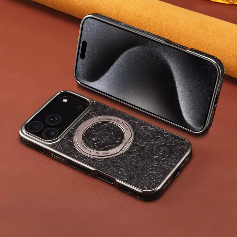 Pattern Leather Case For iPhone