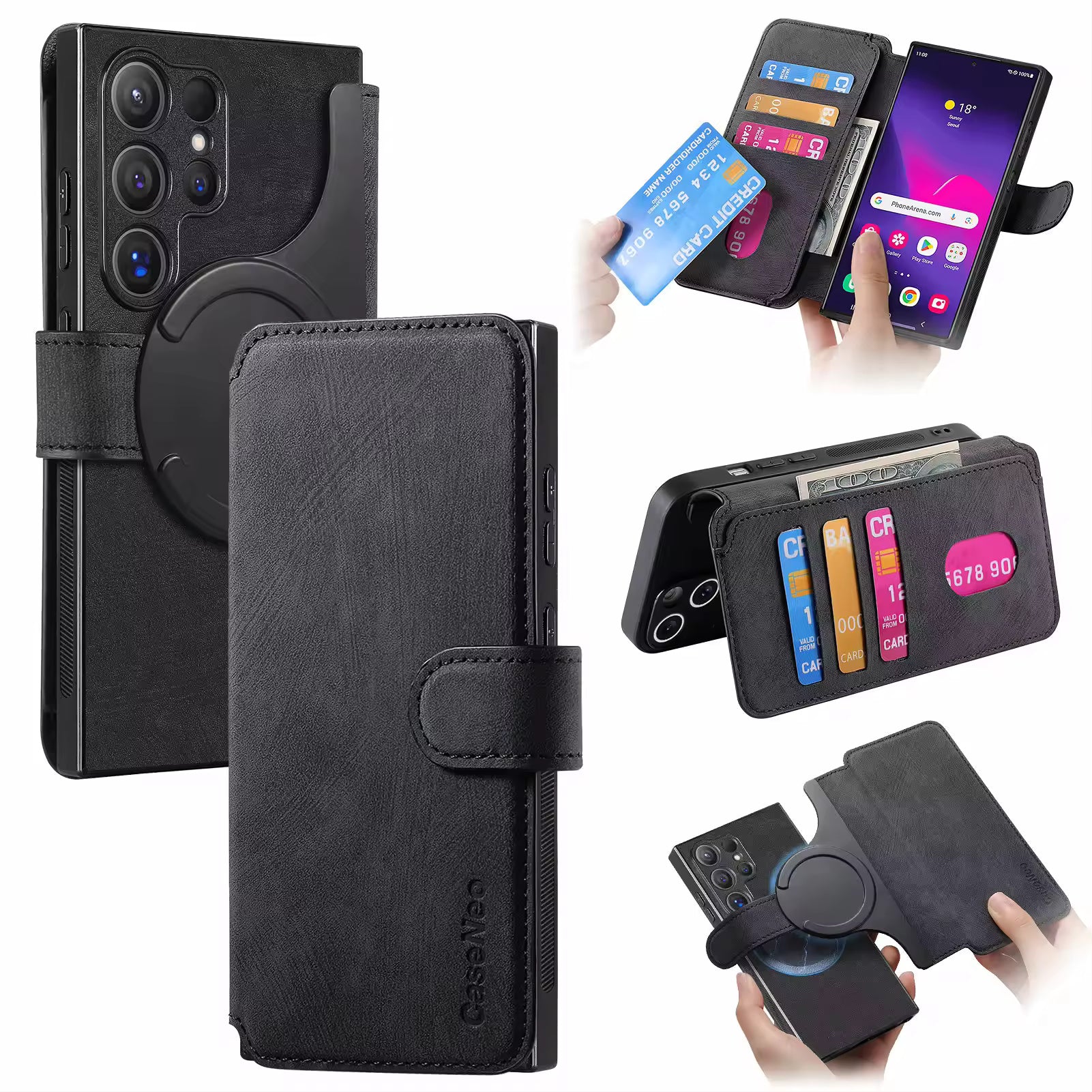 Detachable Flip Case For Samsung