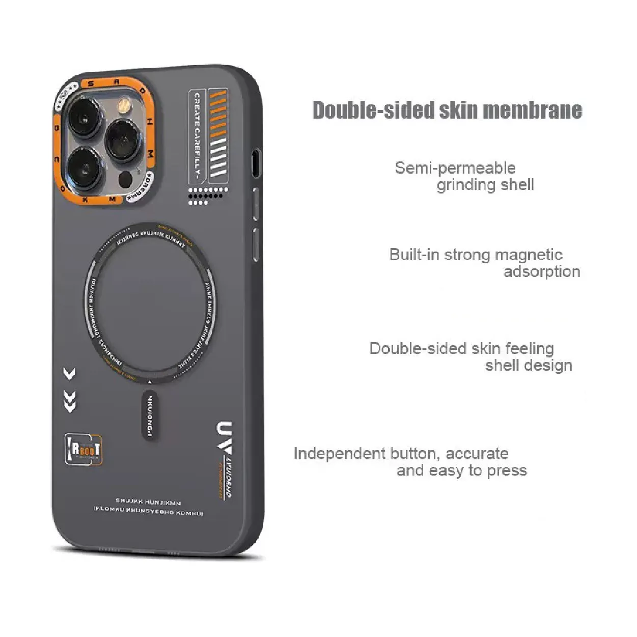Cool TechStyle Magnetic Case For iPhone