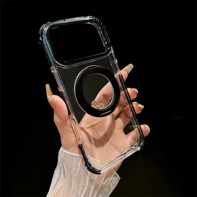 Pro ColorBorder Transparent Case For iPhone