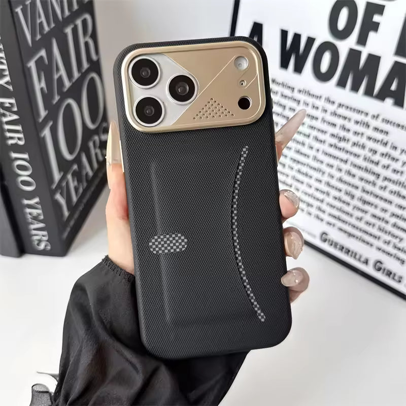 Texture Card Slots Holder Protective Case for iPhone