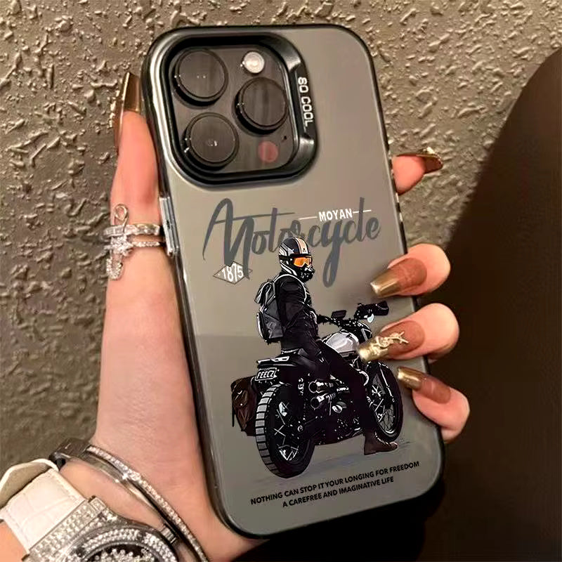 Motorcycle Fashion Case For iPhone
