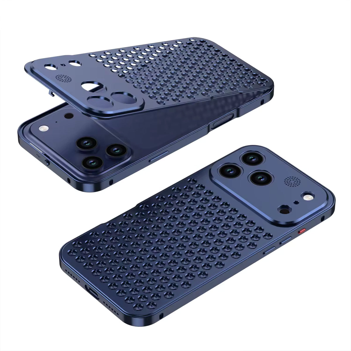 Pop-Up Aluminum Alloy Heat Dissipation Case for iPhone