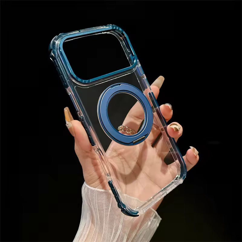 Pro ColorBorder Transparent Case For iPhone