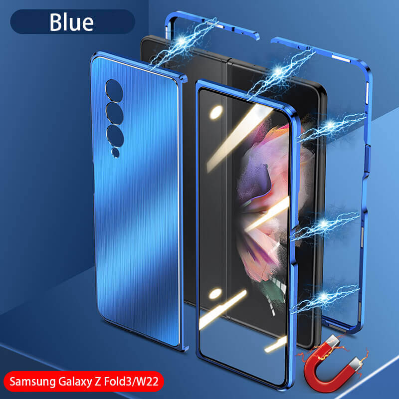 Brushed Metal Case For Samsung Fold