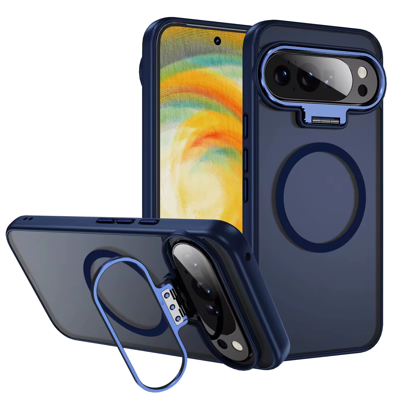 Metal LensStand Case For Google Pixel