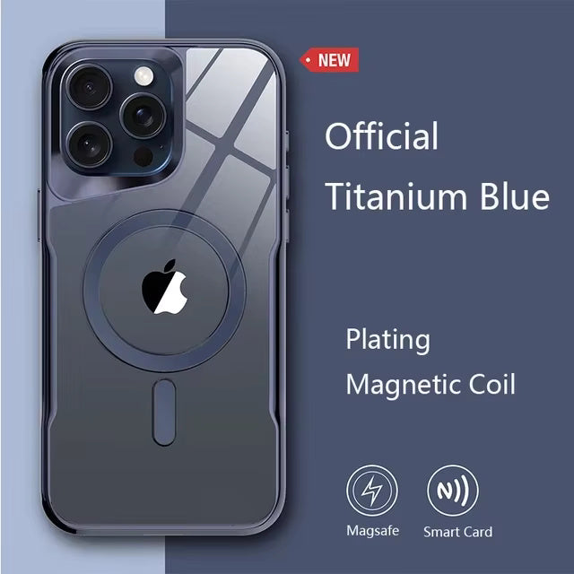 MagSafe Acrylic Plating Case For iPhone