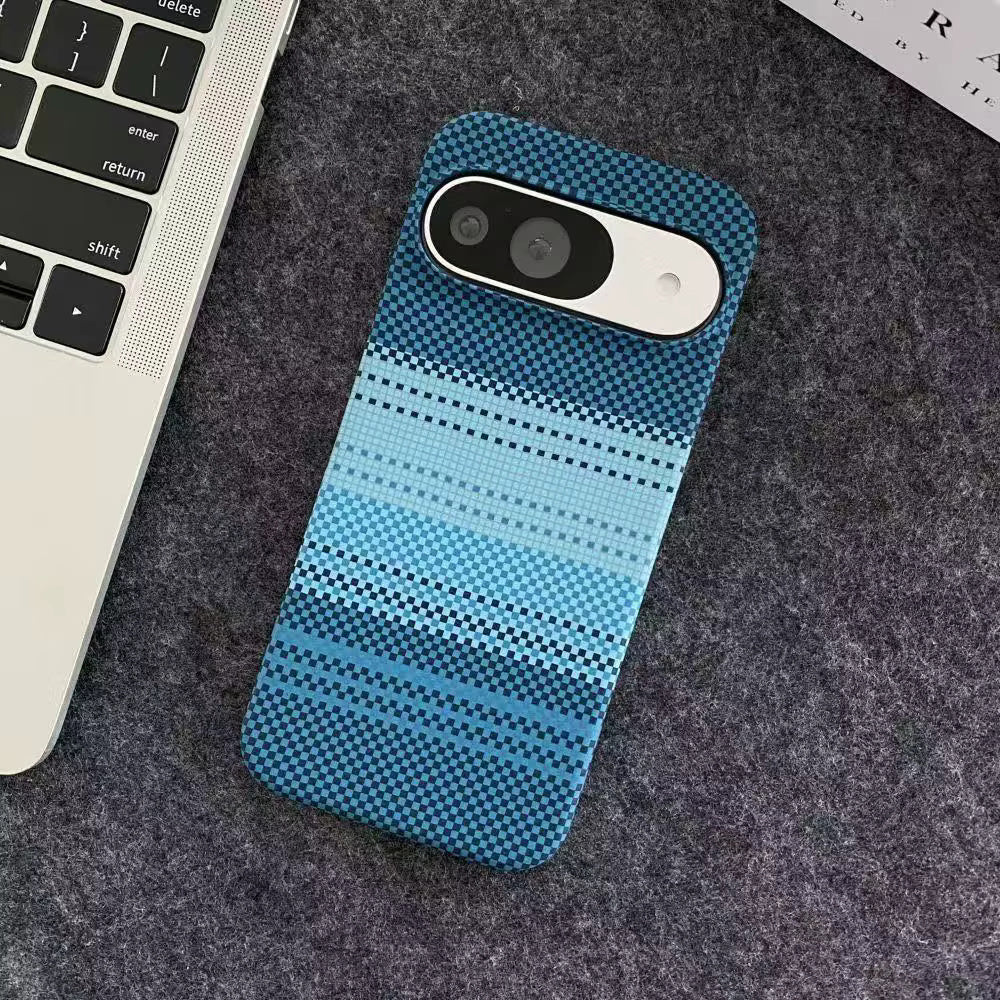 Colour Magnetic Carbon Fiber Case For Google Pixel