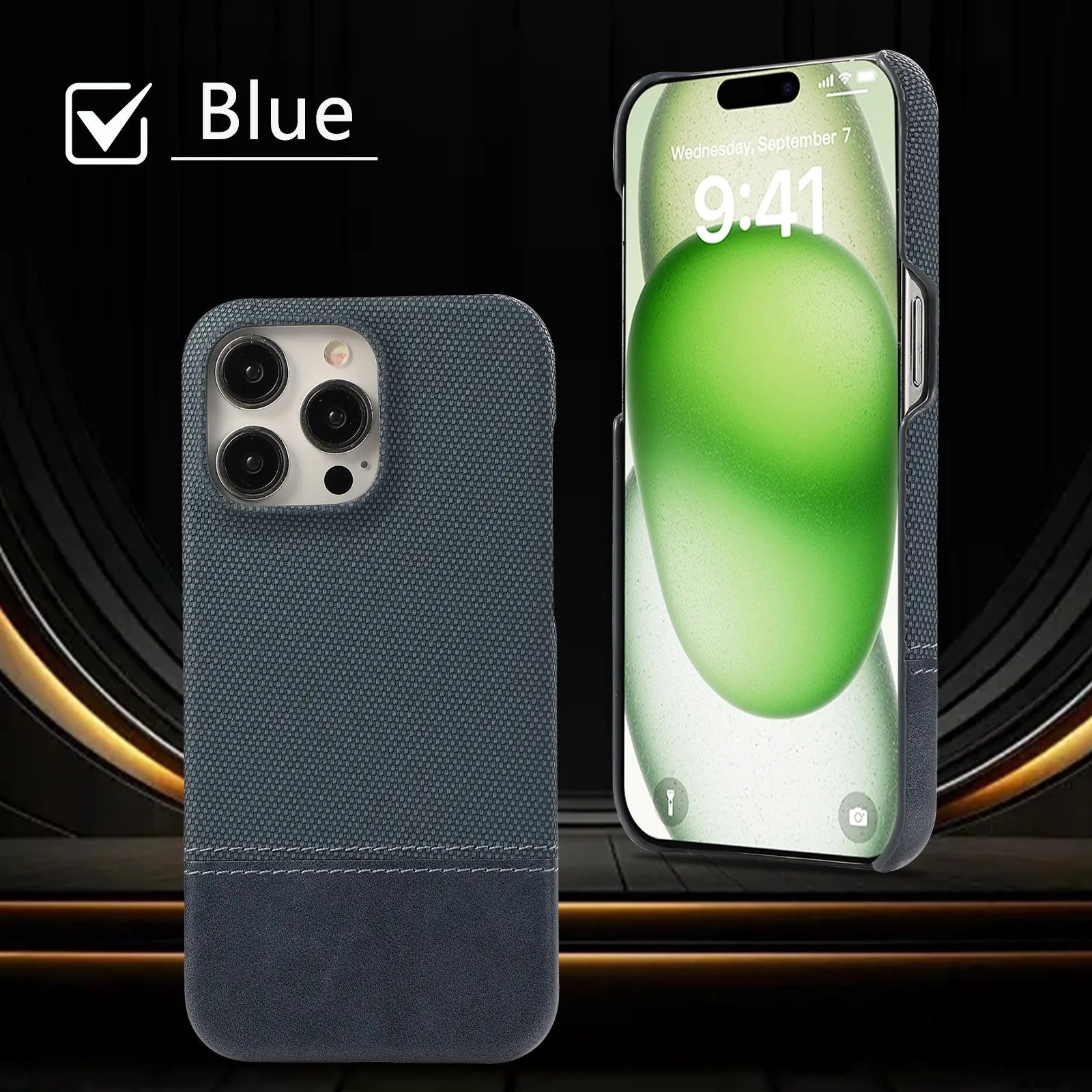 Stitched AntiScratch Case For iPhone