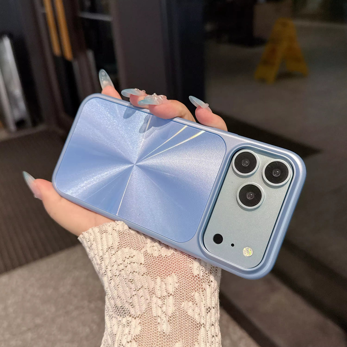Geometric Starburst Shockproof Protective Case for iPhone