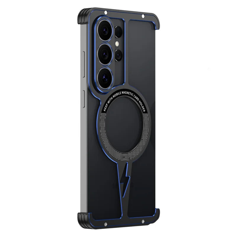 Flash Metal Case For Samsung