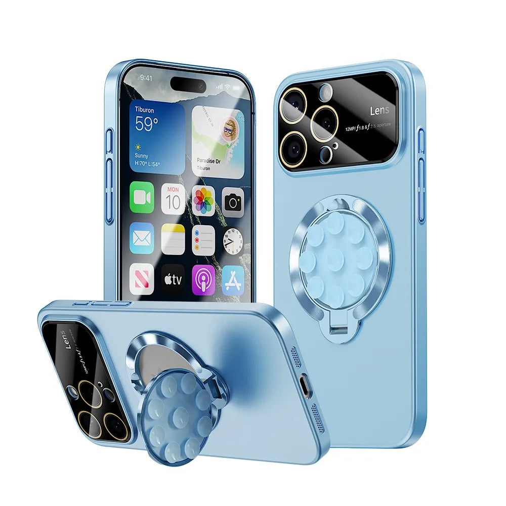 Sticky Pad Magnetic Case For iPhone